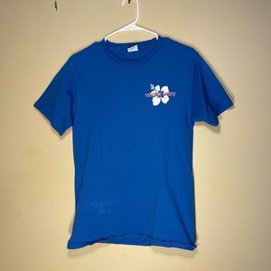 Small blue Trader Joe’s t shirt